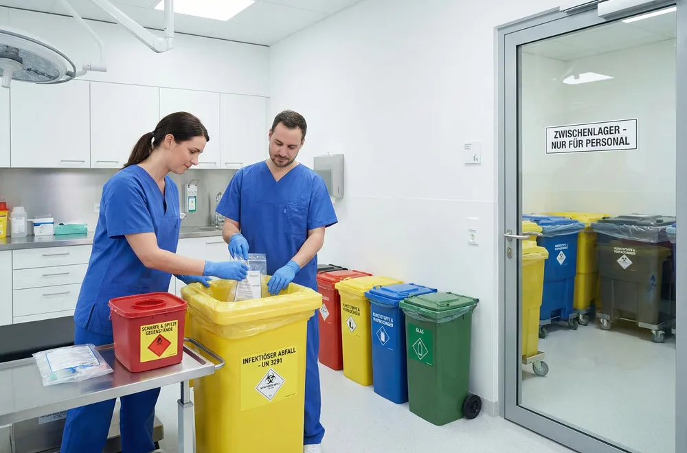 Medizinische Abfallentsorgung