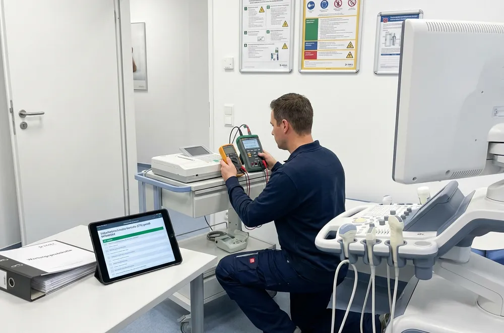 Medizingeräte Wartung