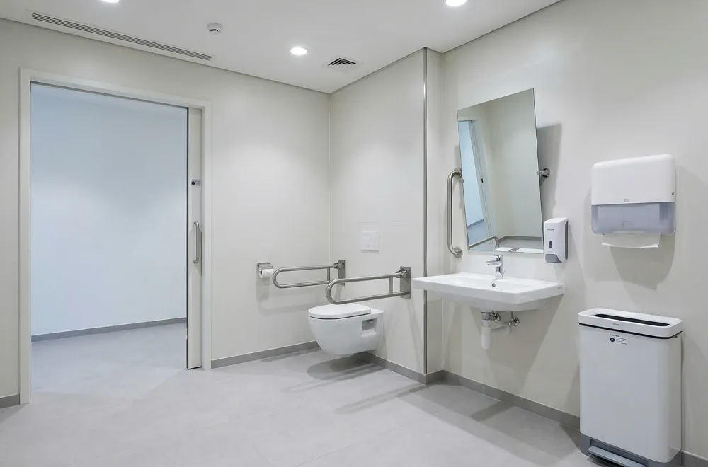 Vorschriften Toilette Arztpraxis