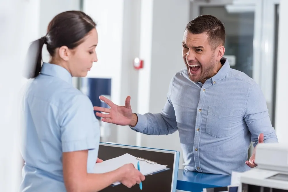 aggressiven Patienten