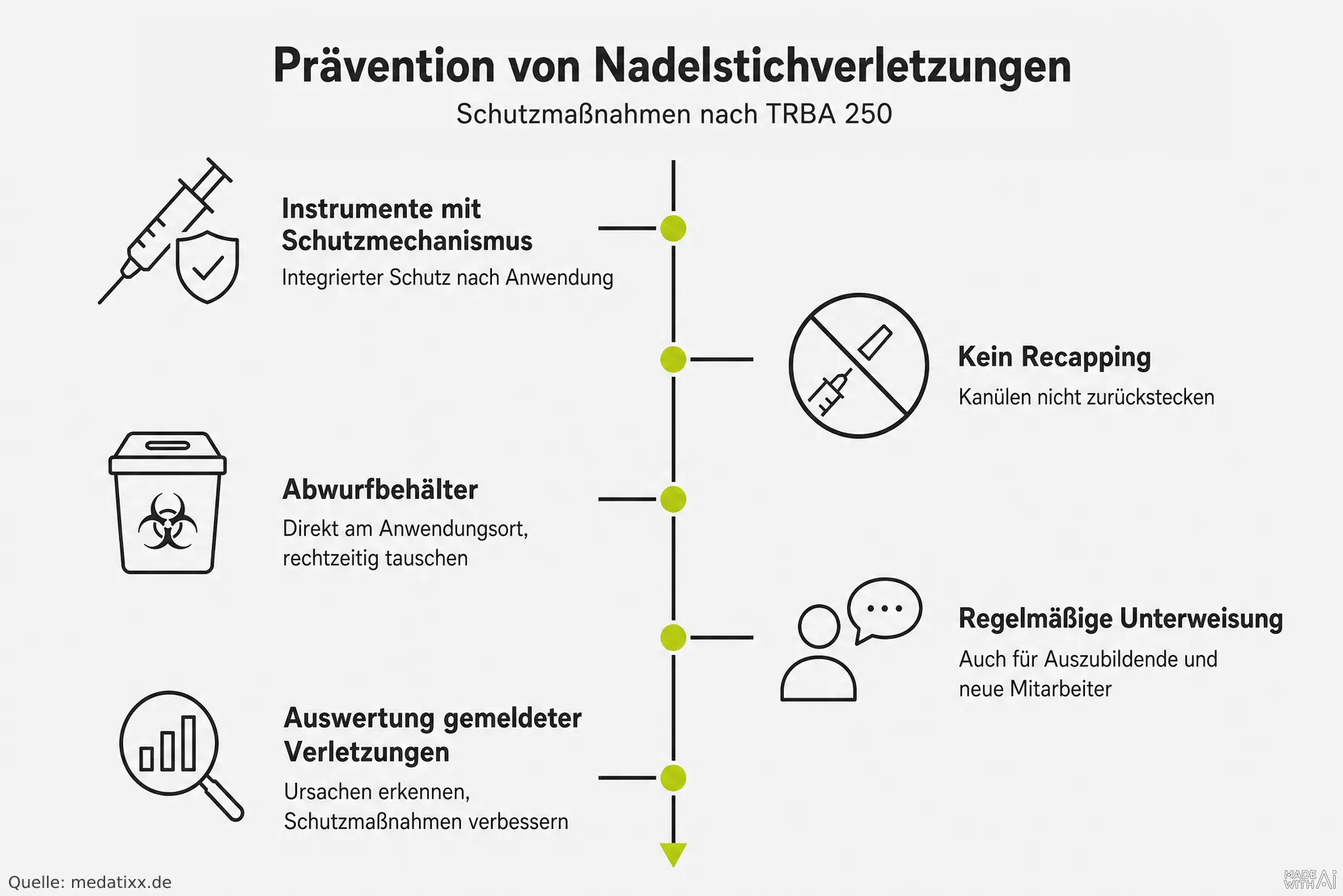 Prävention von Nadelstichverletzungen
