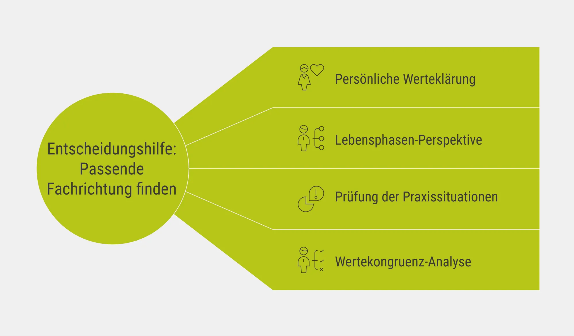 Entscheidungshilfe: Passende Fachrichtung finden