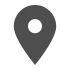 graues Icon, Standortpin