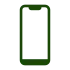 graues Icon, Abbildung Smartphone IPhone
