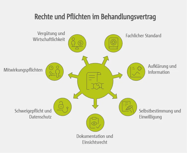 Rechte und Pflichten aus dem Behandlungsvertrag