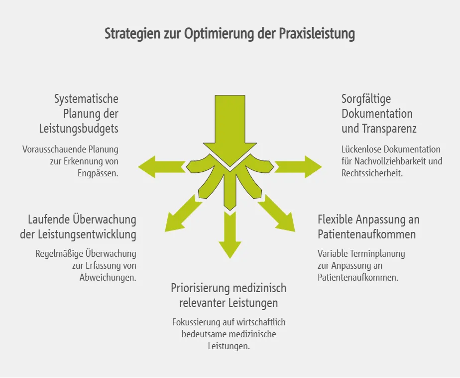 Strategien und Ansätze zum Umgang mit dem Regelleistungsvolumen in der Praxis