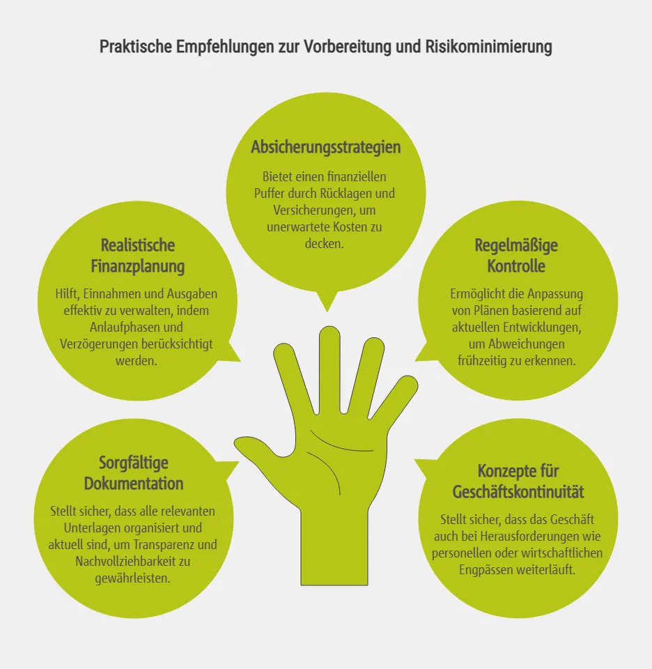 Praktische Empfehlungen zur Vorbereitung & Risikominimierung