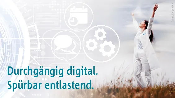 Vorschaubild zu Digital gestützte Versorgung  für spürbar mehr Effizienz im Praxisalltag